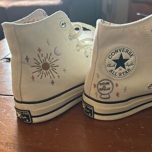 Converse All Star 7.5 Women’s Chuck 70 Mystic World Taylor high tops street shoe